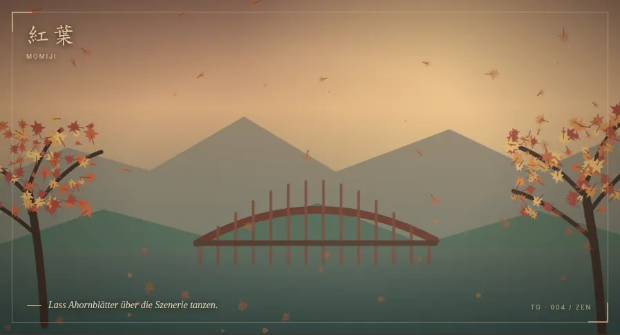 Tatsächliche Spielgrafik: Das Herbsttal